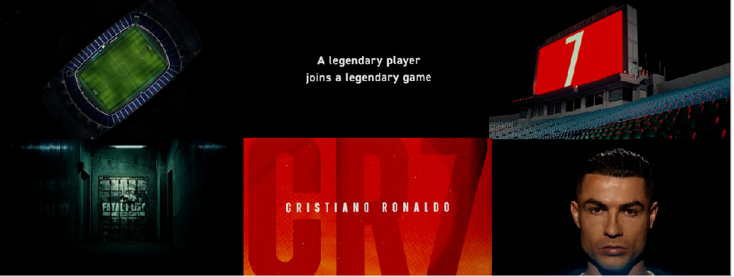 A legendary player joins a legendary game — CR7参戦PV